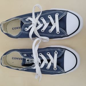 Kids Blue Converse Size 2
